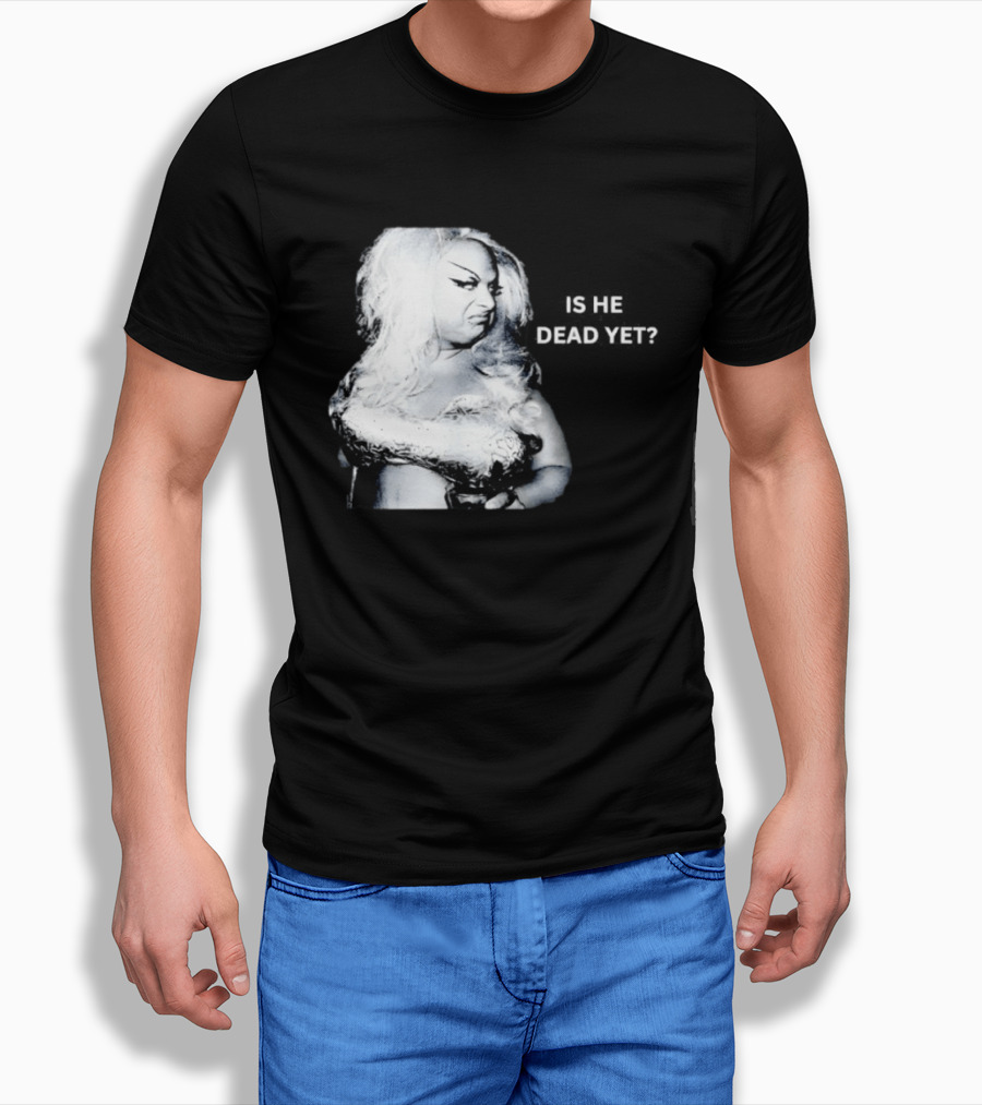 Is He Dead Yet Subtle FDT Protest T-Shirt