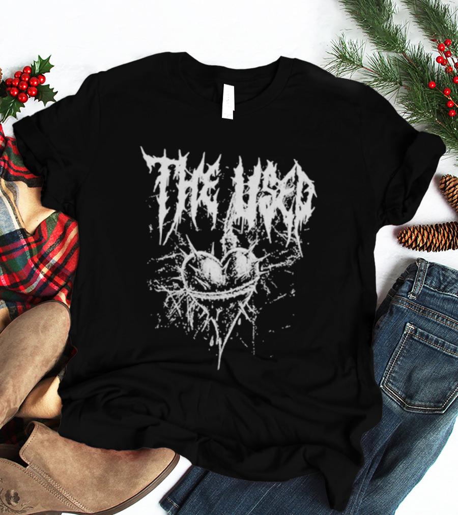 The Head Spiked Heart Emo Band Goth Aesthetic T-Shirt