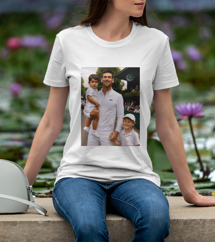 Djokovic Alcaraz And Jannik Kid Australian Open T-Shirt
