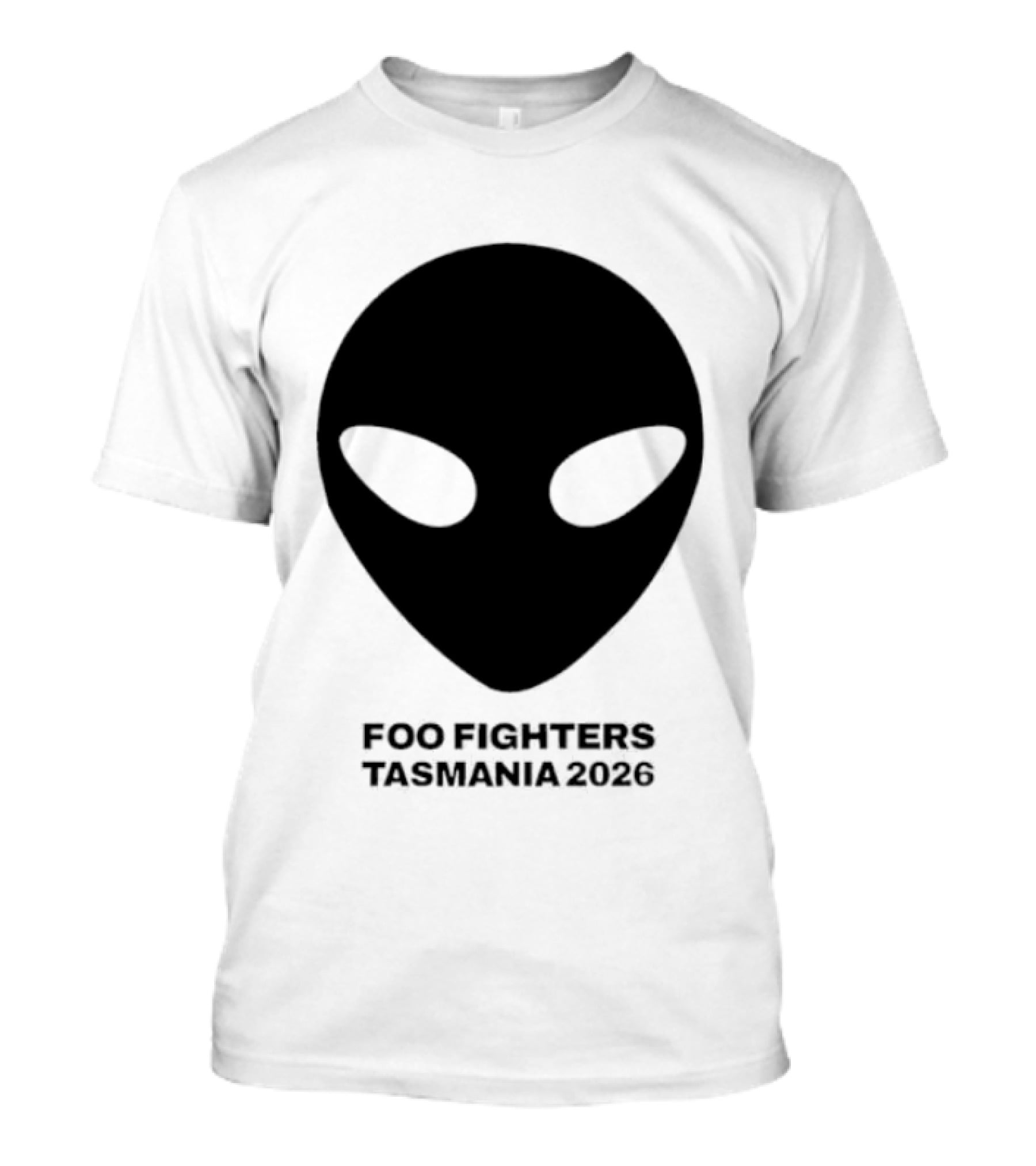 Foo Fighters Tasmania 2026 Alien Tour T-Shirt
