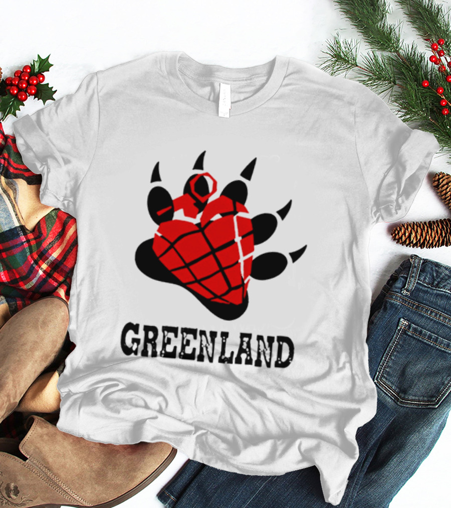 Greenland Green Day Heart And Claws T-Shirt