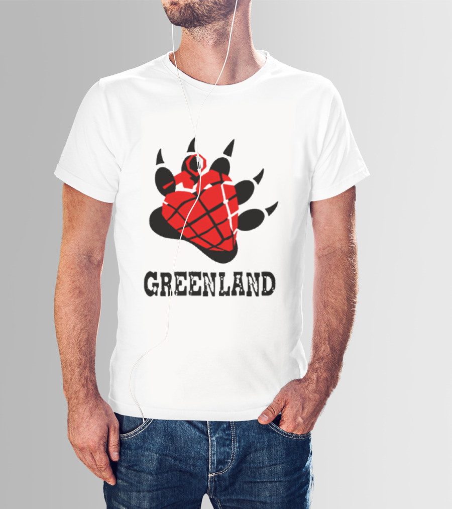 Greenland Green Day Heart And Claws T-Shirt