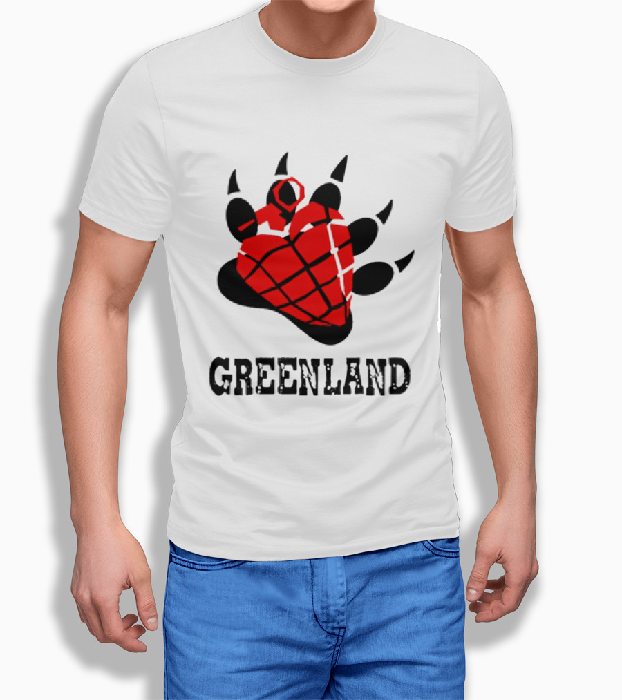 Greenland Green Day Heart And Claws T-Shirt