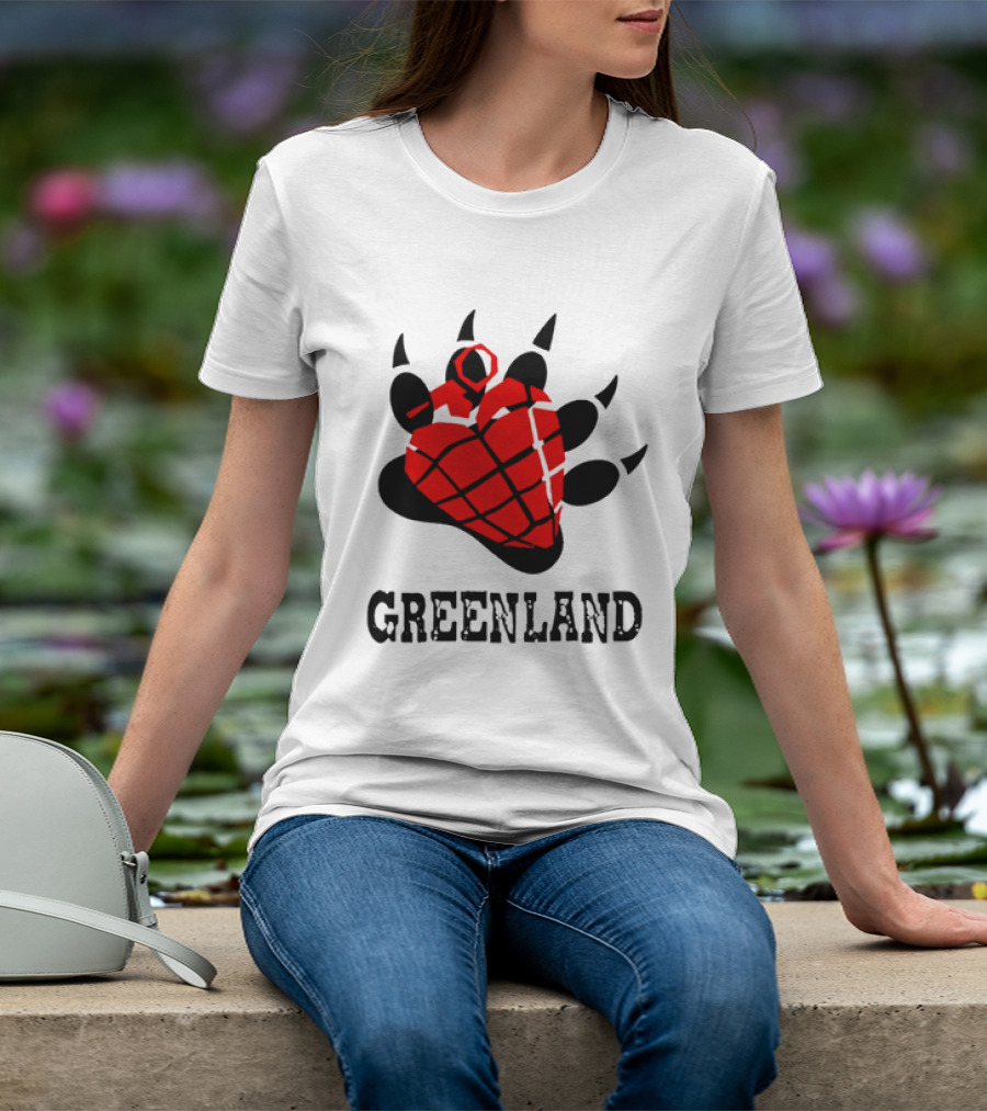 Greenland Green Day Heart And Claws T-Shirt