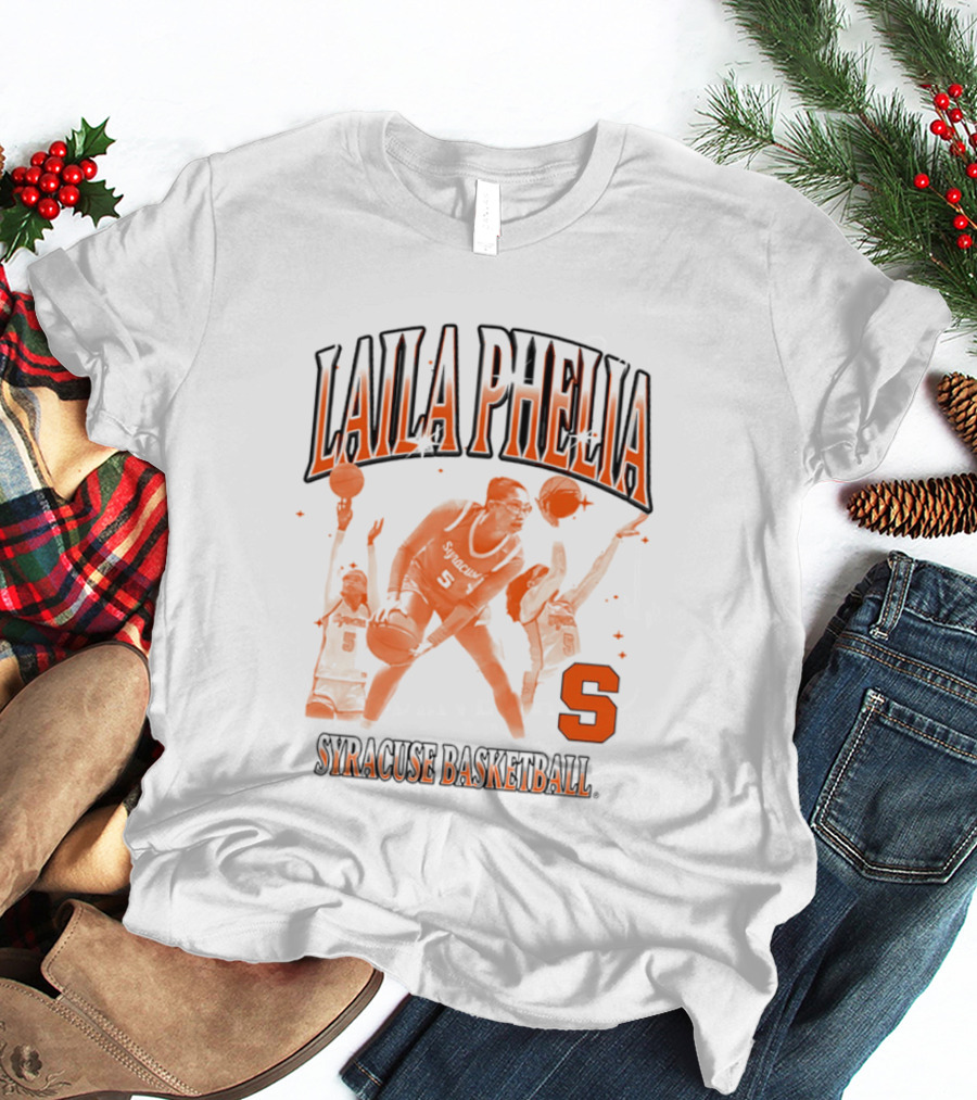 Laila Phelia Syracuse Basketball Orange S T-Shirt