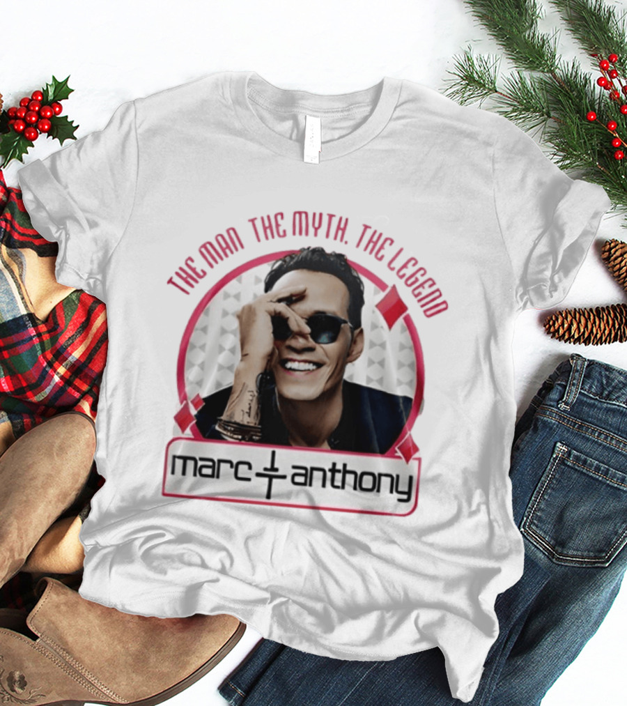 The Man The Myth The Legend Marc Anthony Vegas My Way Vivir Mi Vida 2026 T-Shirt