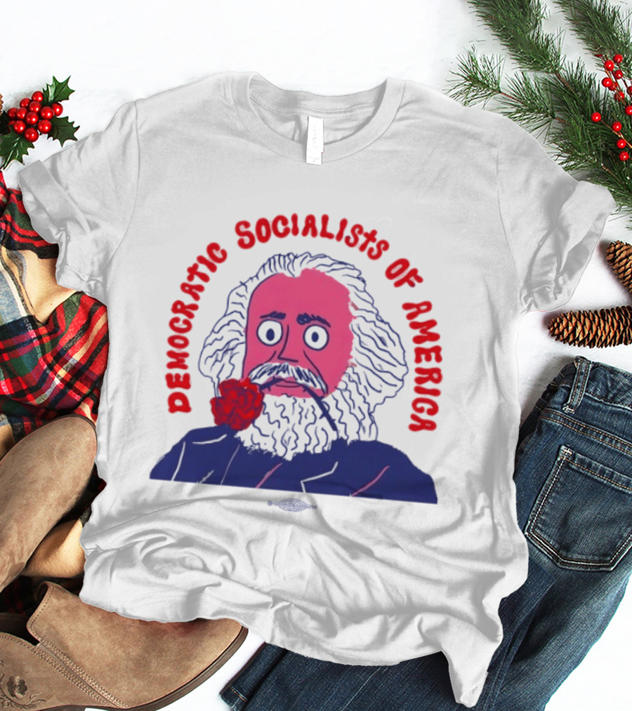 Democratic Socialists Of America Marx Rose T-Shirt