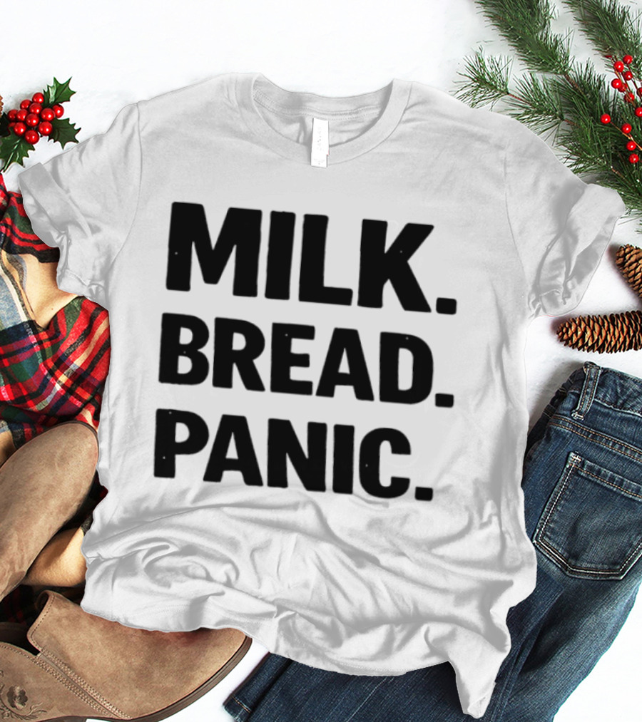 Milk Bread Panic Snow T-Shirt
