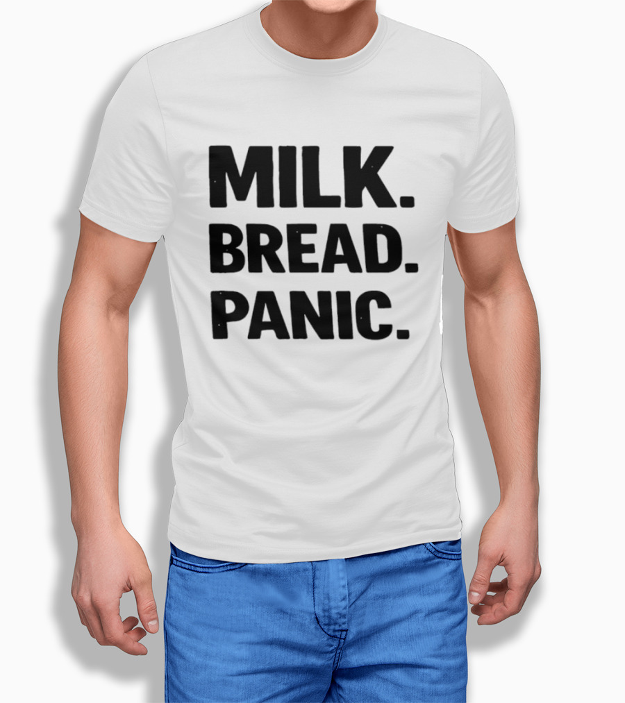 Milk Bread Panic Snow T-Shirt