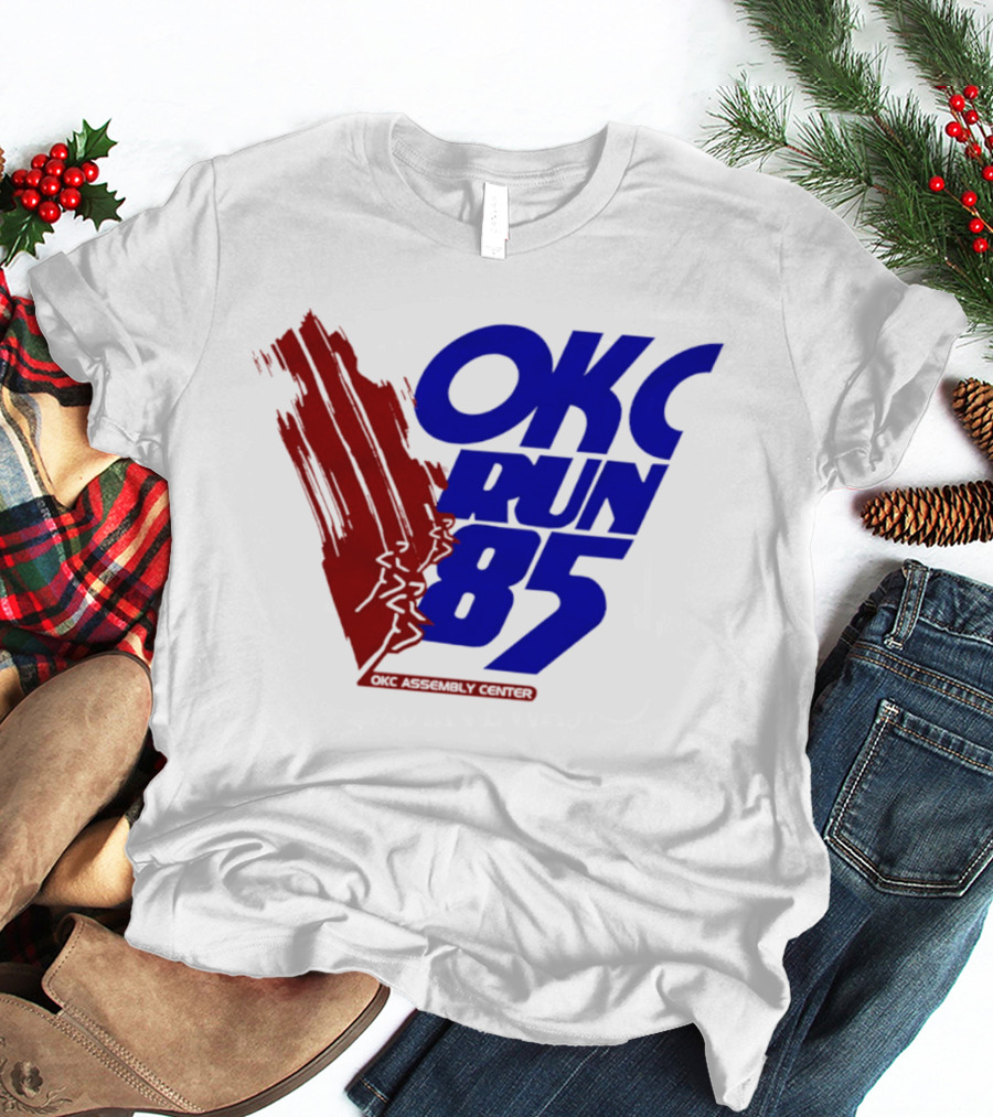 OKC Run 85 OKC Assembly Center Racing Event T-Shirt
