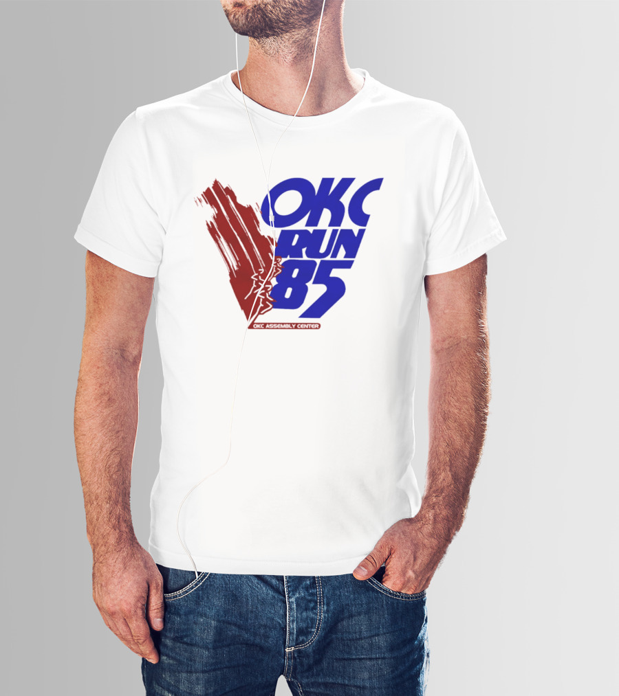 OKC Run 85 OKC Assembly Center Racing Event T-Shirt