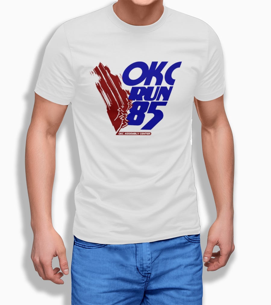 OKC Run 85 OKC Assembly Center Racing Event T-Shirt