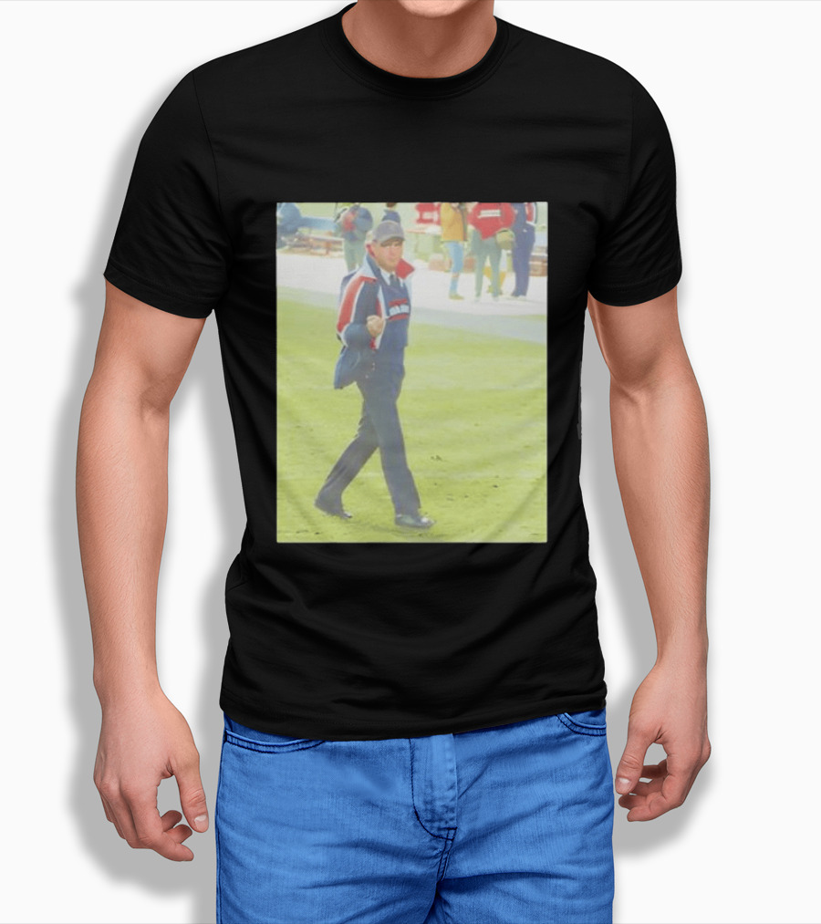 Chicago Bears Mike Ditka Da Coach Middle Finger Iconic Gesture T-Shirt