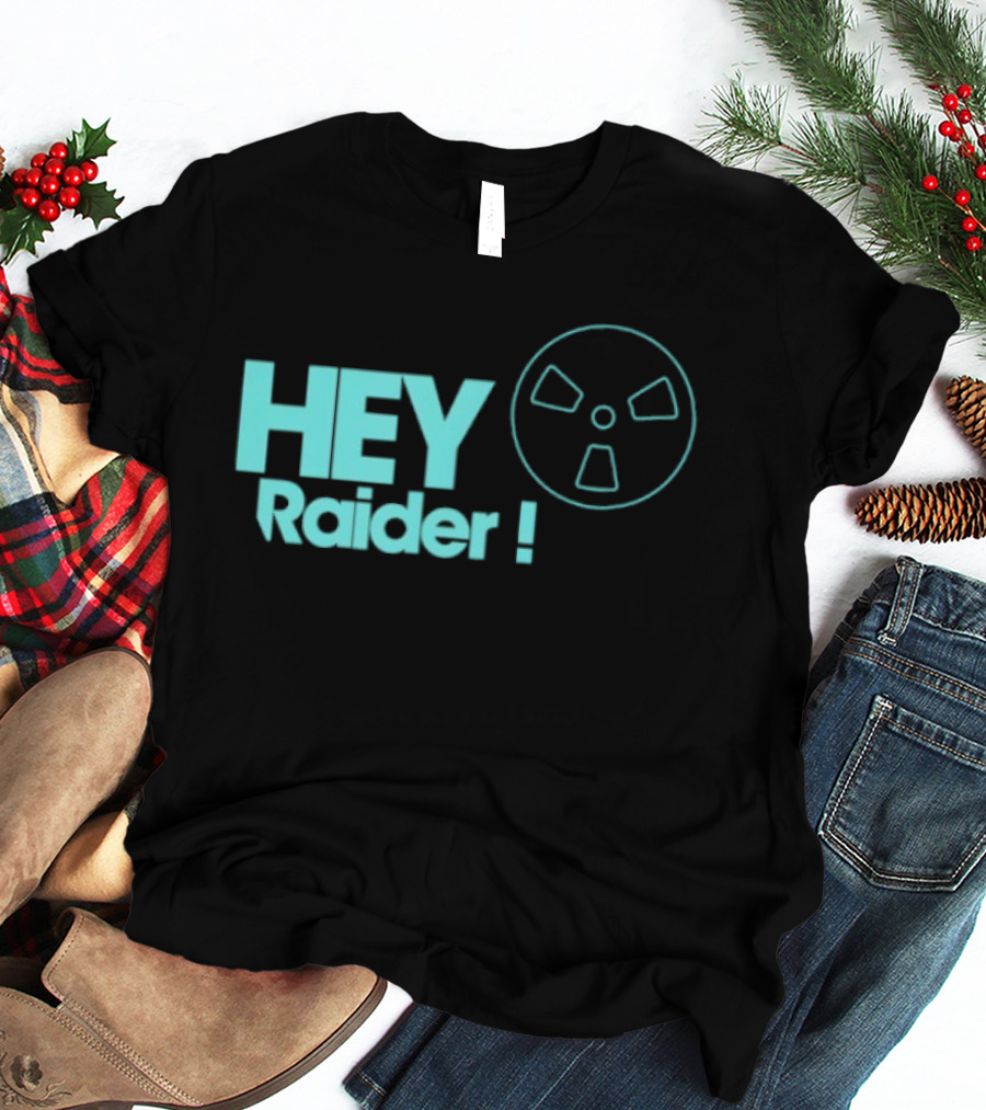 Hey Raider Sci Fi Gamer Safe Pocket Game Humor T-Shirt
