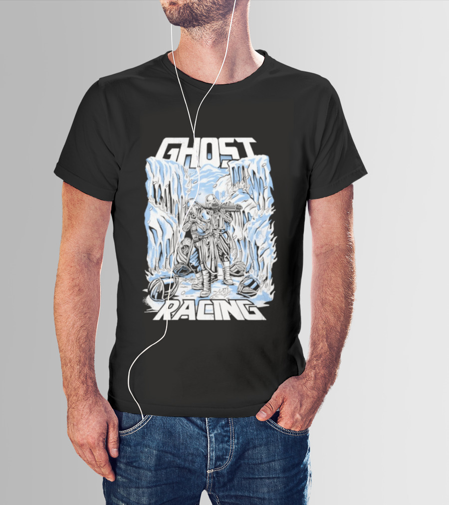 Ghost Racing Snowtrooper Frozen Specter Adventure T-Shirt