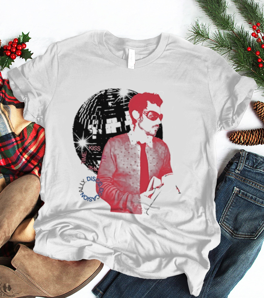 Harry Kiss All The Time Funky Disco Vibes T-Shirt