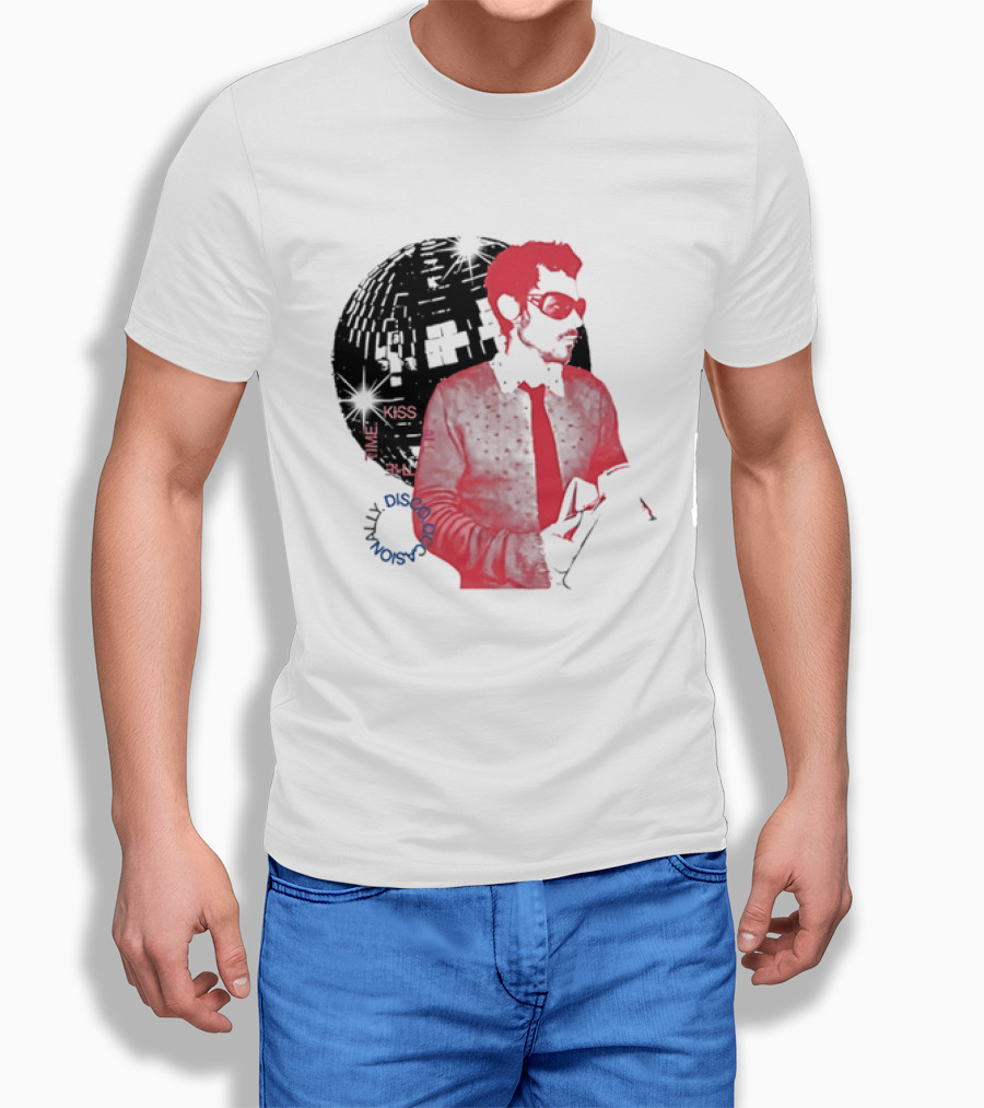 Harry Kiss All The Time Funky Disco Vibes T-Shirt