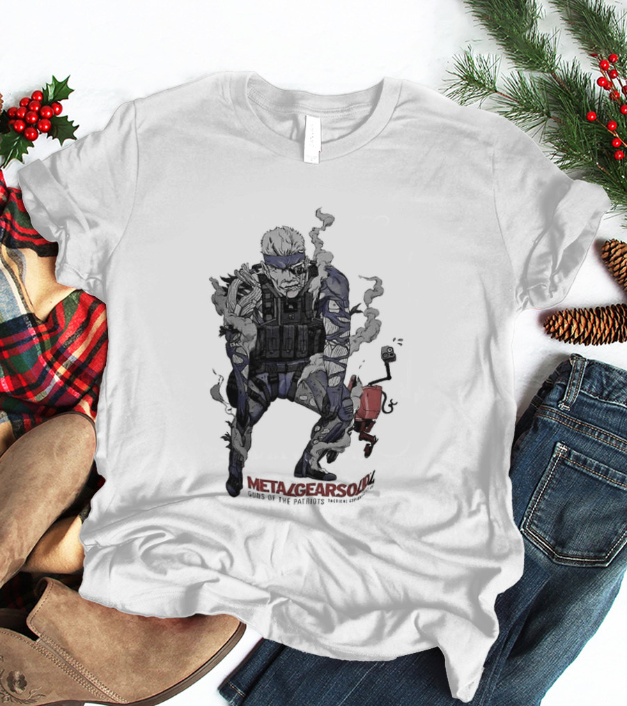 Metal Gear Solid 4 Guns Of The Patriots Tactical Espionage Action T-Shirt