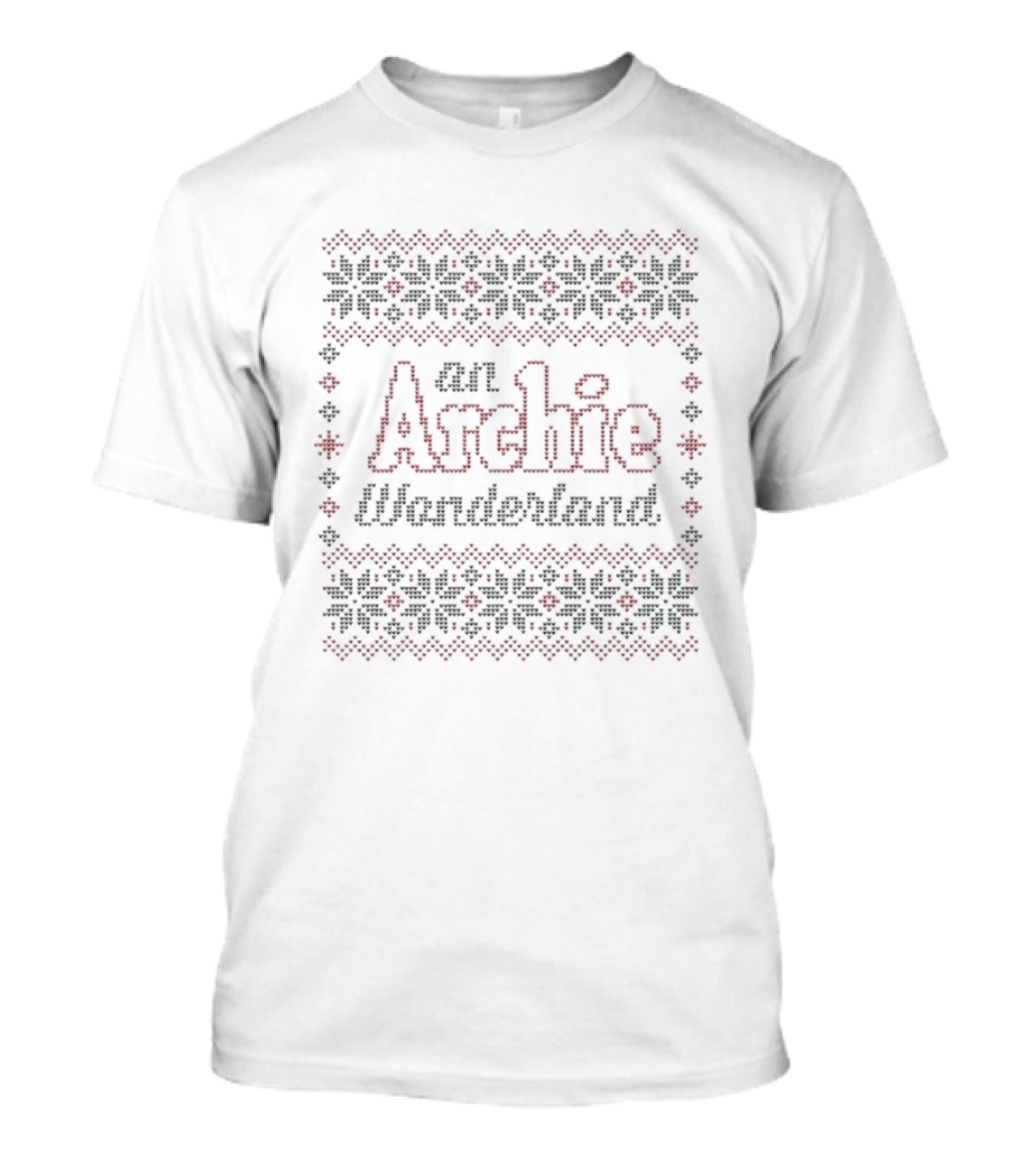 An Archie Wonderland Christmas Holiday Sweater T-Shirt