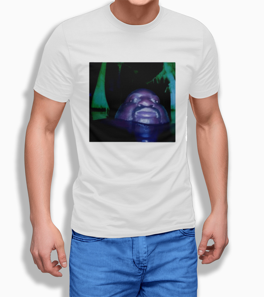 Shaquille O'Neal Meme Head Emerging From Swamp T-Shirt
