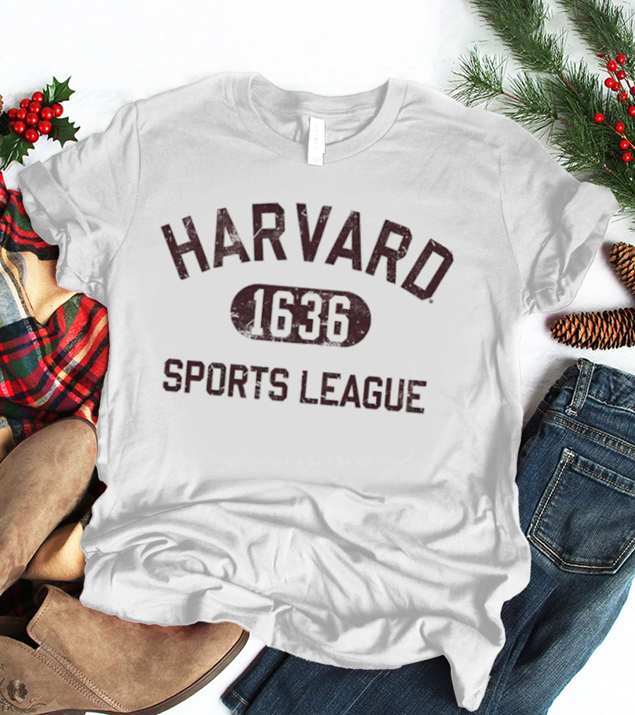 Harvard 1636 Crimson Sports League T-Shirt