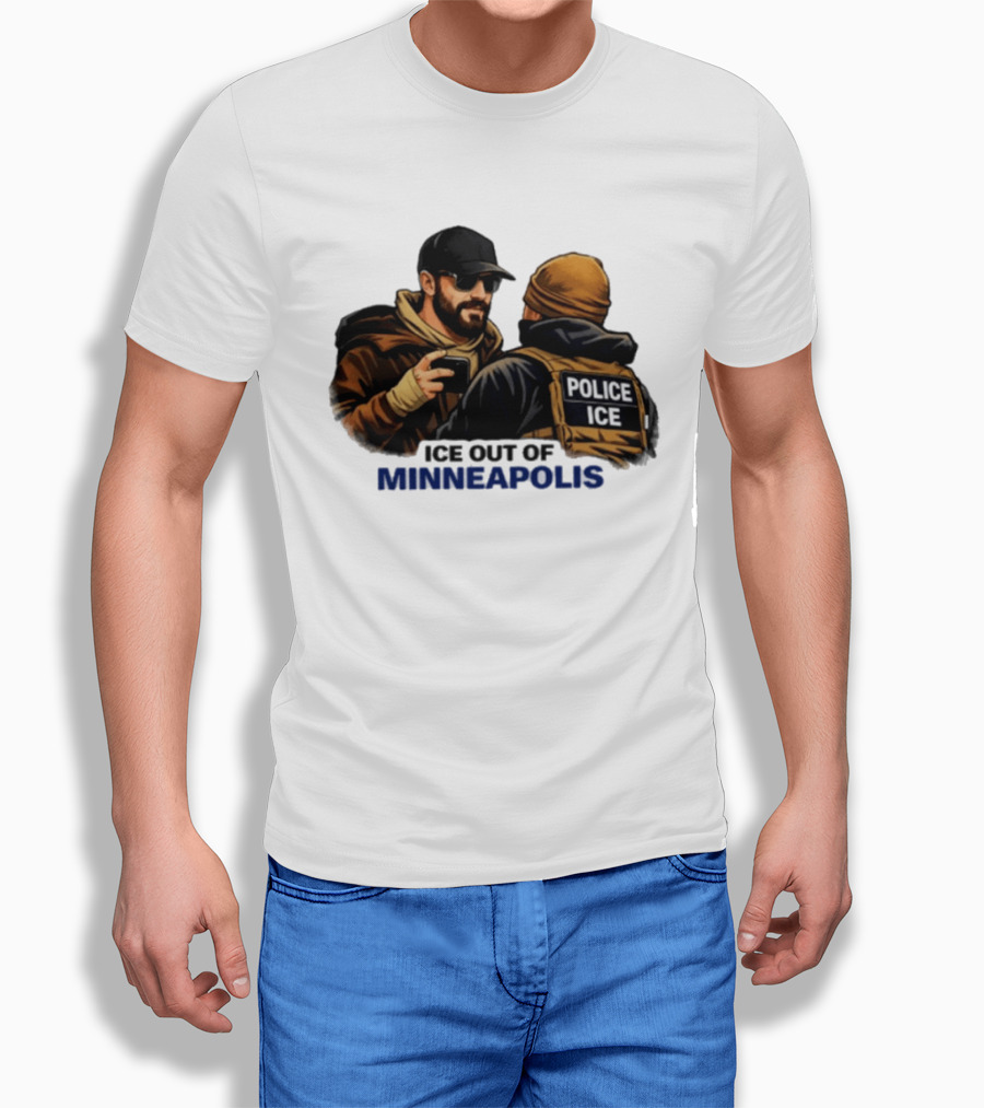 Justice For Alex Pretti Ice Out Of Minneapolis T-Shirt