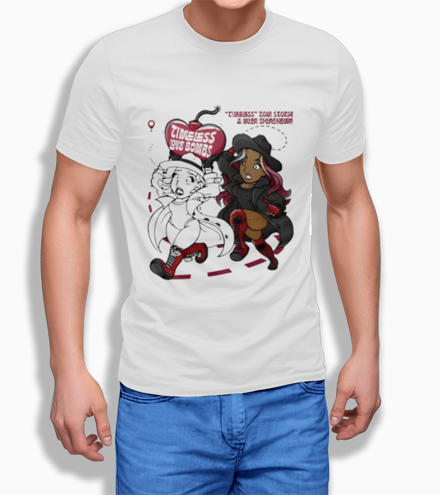 Timeless Love Bombs Bombing Run Retro Style Fashion T-Shirt