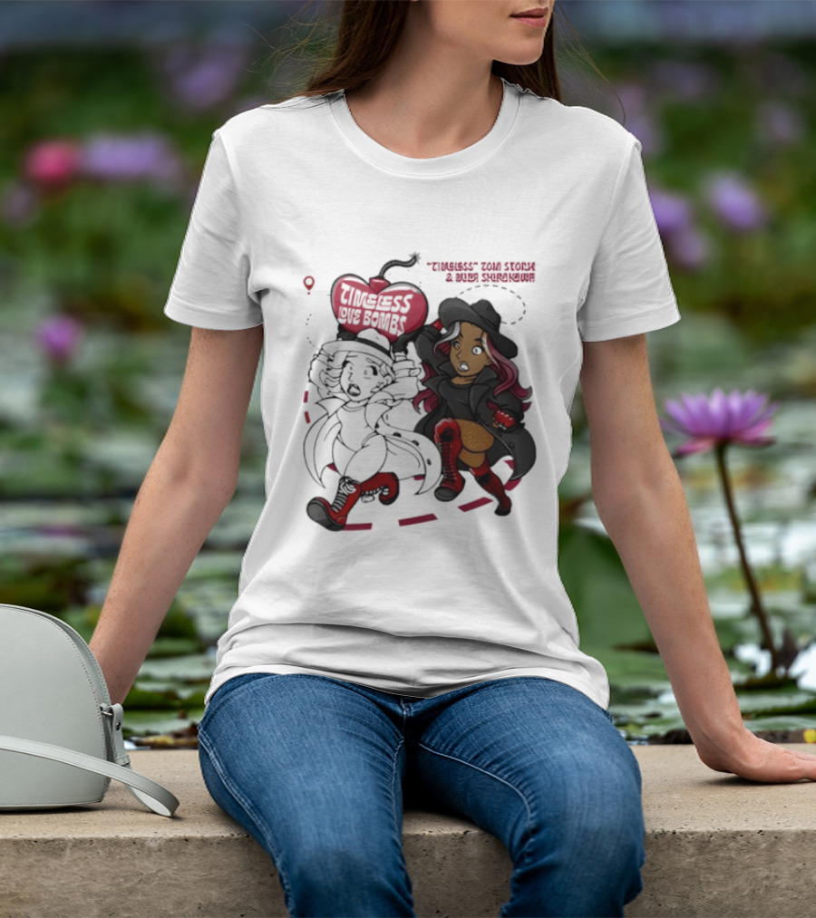 Timeless Love Bombs Bombing Run Retro Style Fashion T-Shirt