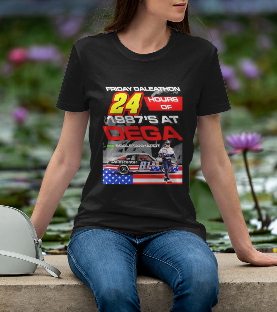 Friday Daleathon 24 Hours Of 1987's Race At Dega @DaleTanhardt 81 T-Shirt