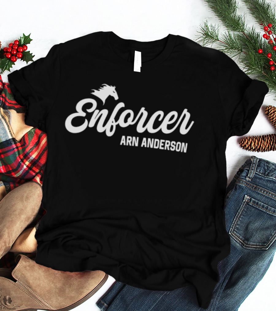 Enforcer Arn Anderson Horse Head T-Shirt