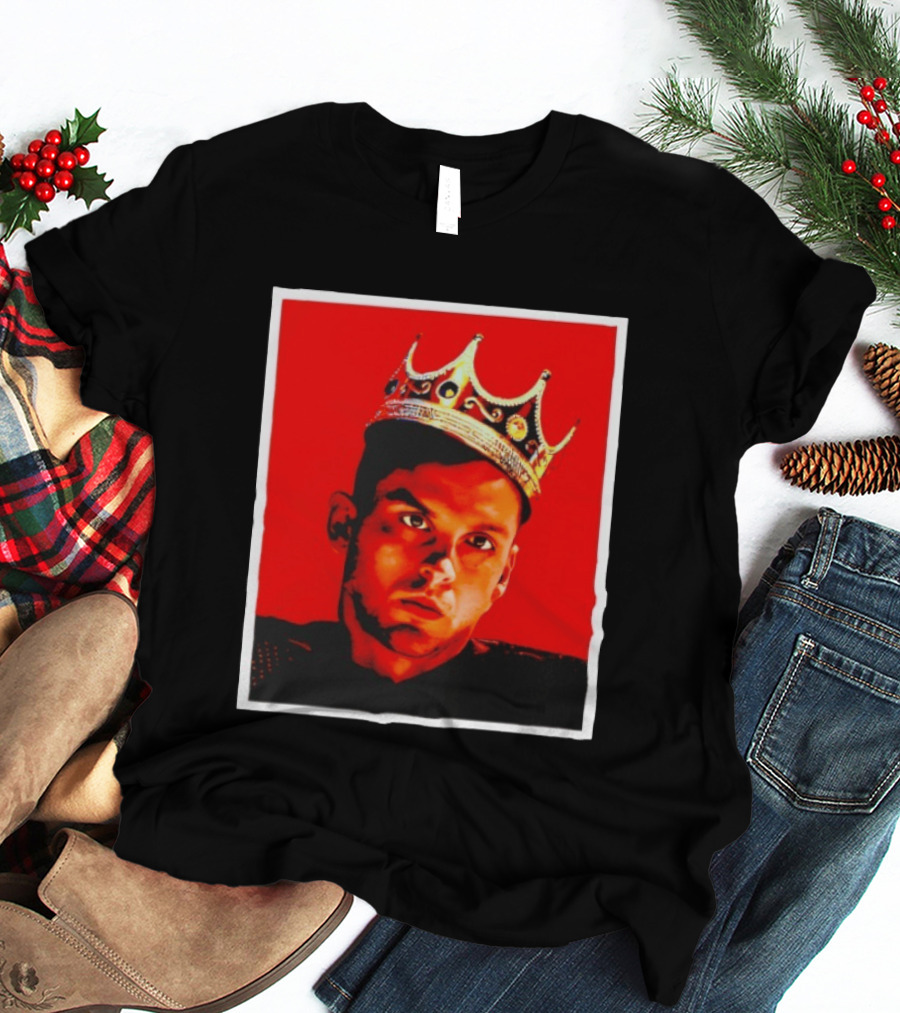 Ilya Sorokin King New York Islanders Bold Red Crown T-Shirt