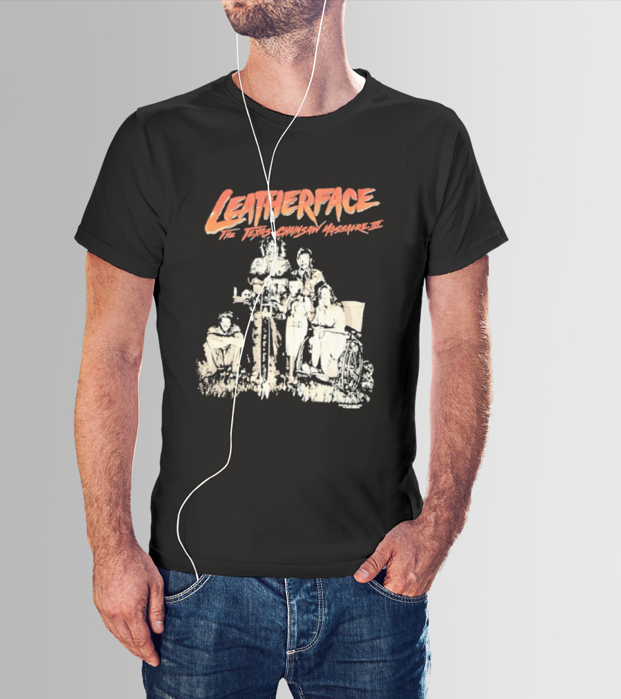 Leatherface The Texas Chainsaw Massacre III Horror Movie Fan Collectible T-Shirt