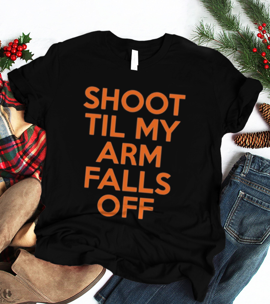 Shoot Til My Arm Falls Off Kevin Durant T-Shirt