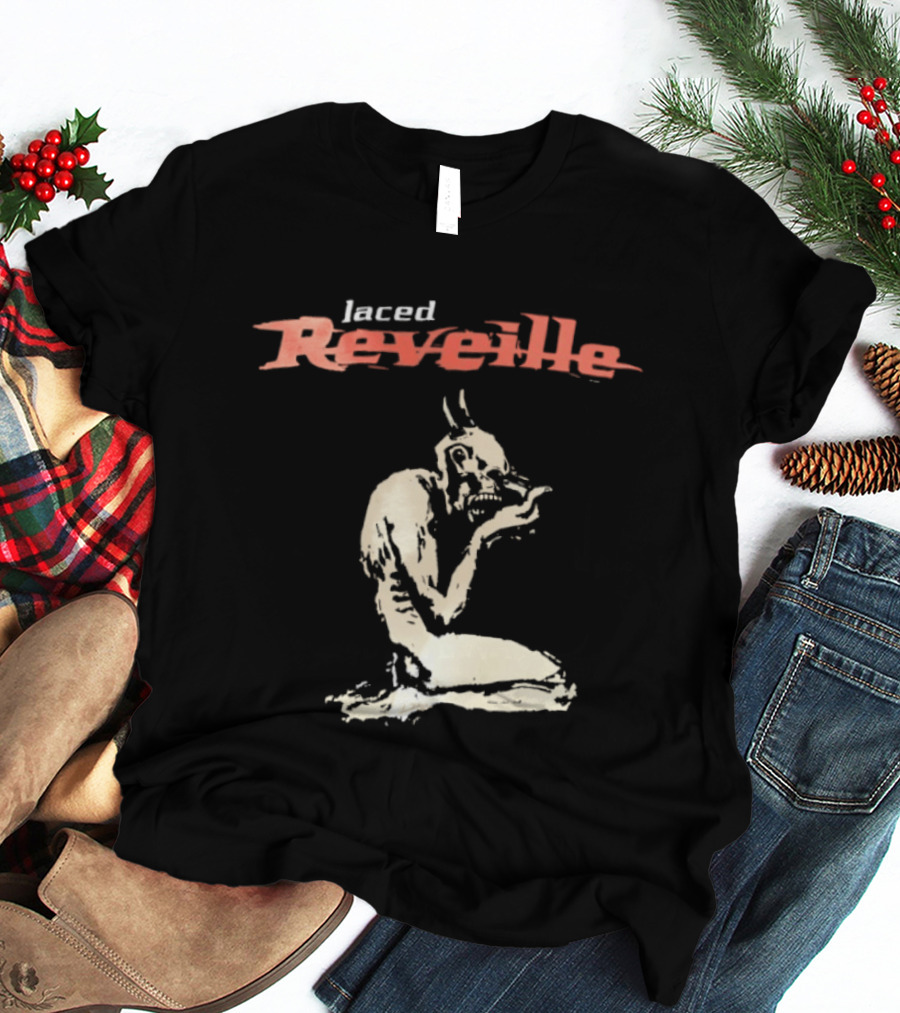 Laced Reveille Devil Figure Image T-Shirt