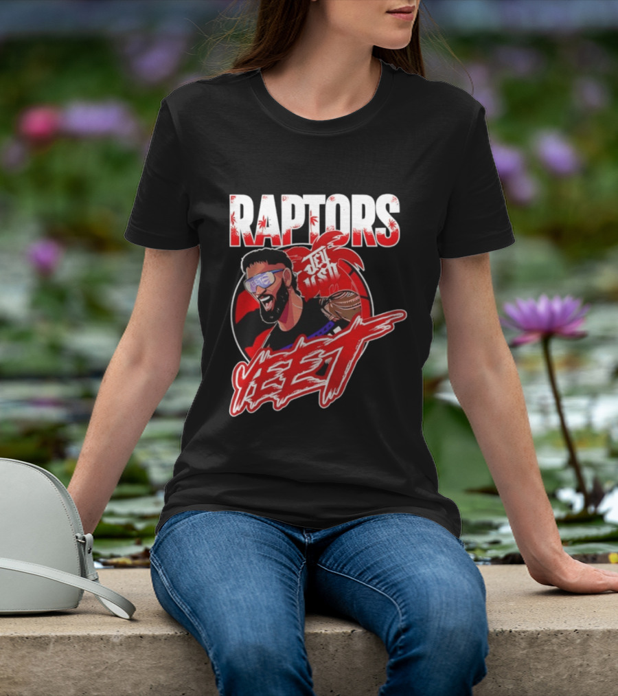 Toronto Raptors Jey Uso YEET 2026 Collaboration T-Shirt