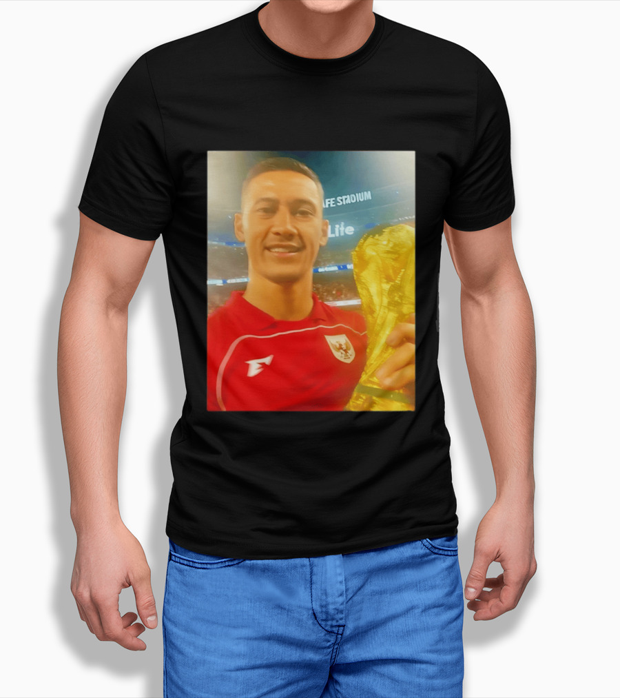 Life Stadium Álex Grimaldo Bundesliga Trophy Event Image T-Shirt