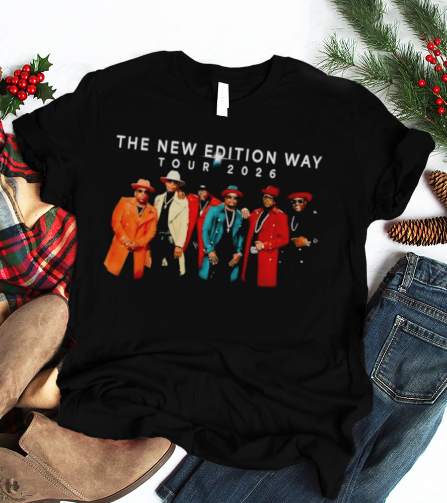 The New Edition Way Tour 2026 Concert Fashion T-Shirt