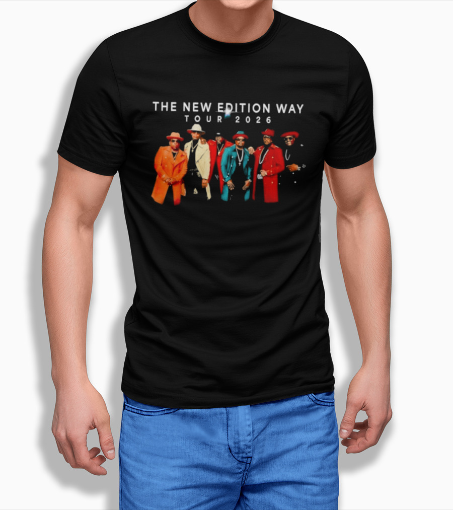 The New Edition Way Tour 2026 Concert Fashion T-Shirt