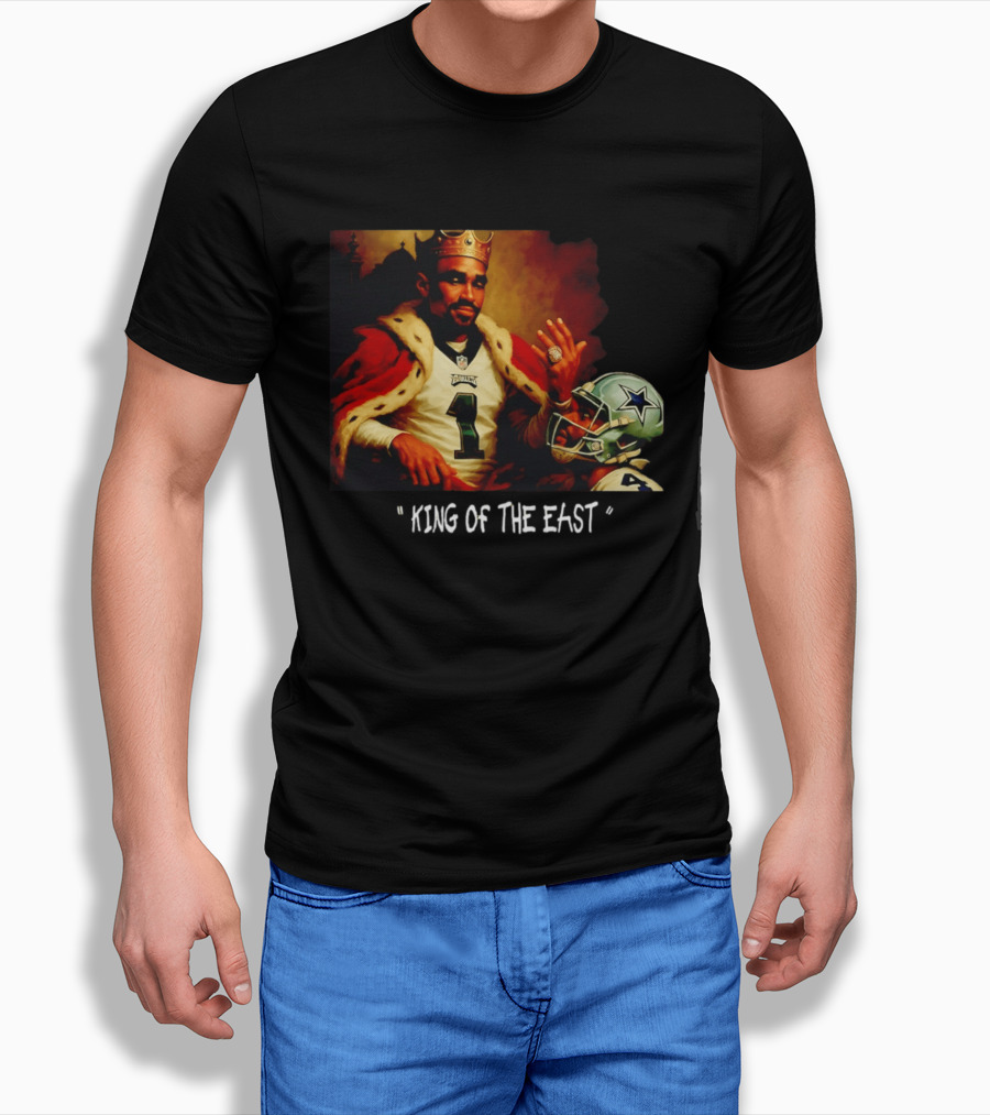 Philadelphia Eagles King Of The East Reigns Over Cowboys T-Shirt