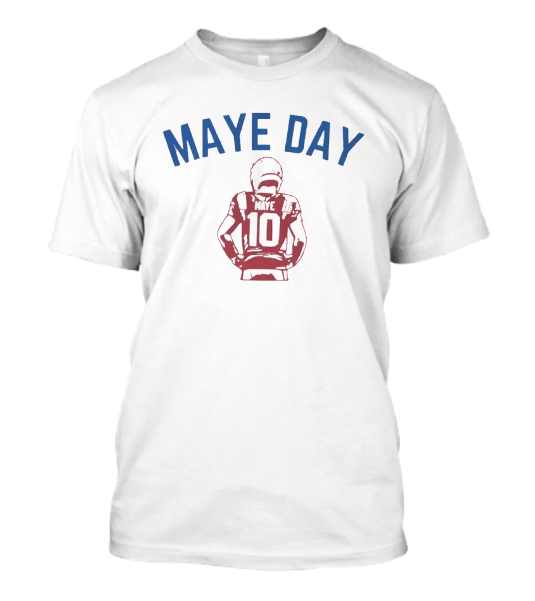 New England Patriots Drake Maye Day Maye 10 Football T-Shirt