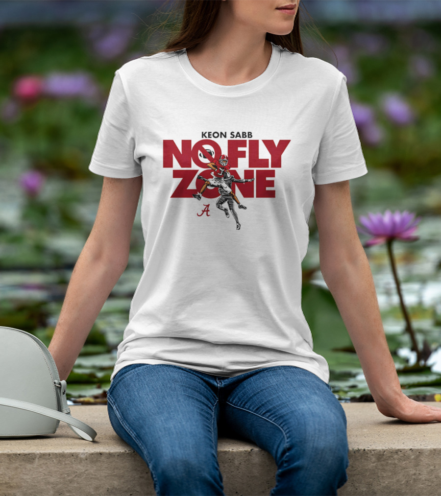 Keon Sabb No Fly Zone Alabama Football NCAA T-Shirt