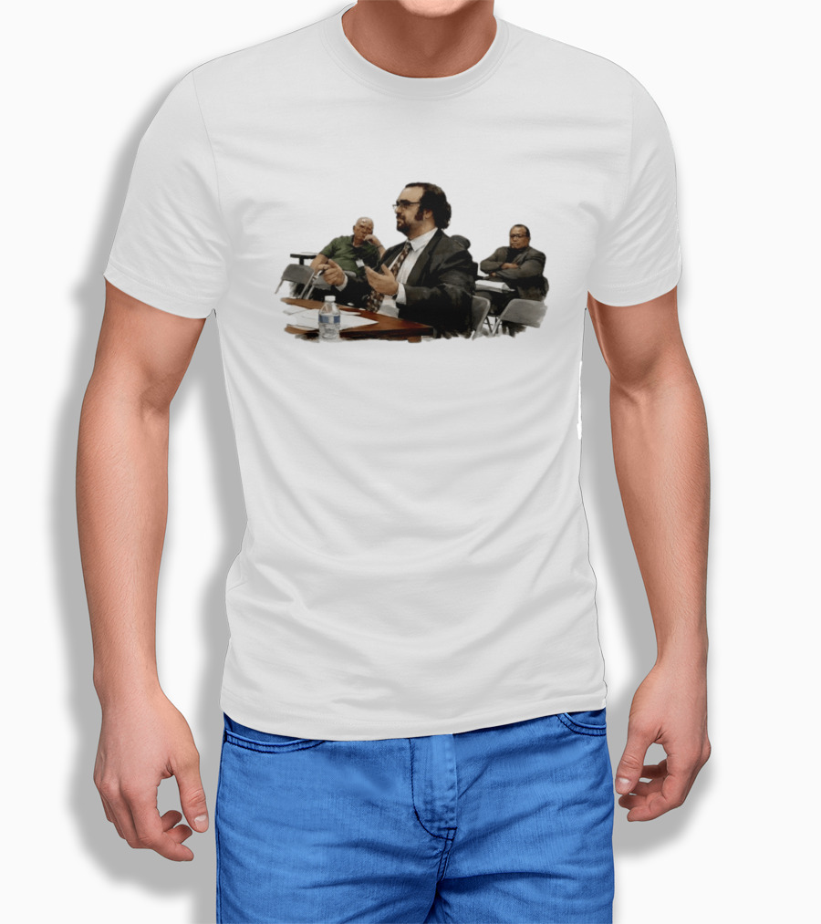 Look At My Lawyer Dawg Meme I'm Going To Jail Courtroom Scene T-Shirt