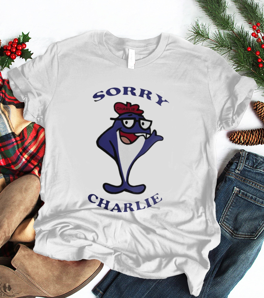 Sorry Charlie Tuna Character With Glasses And Hat T-Shirt