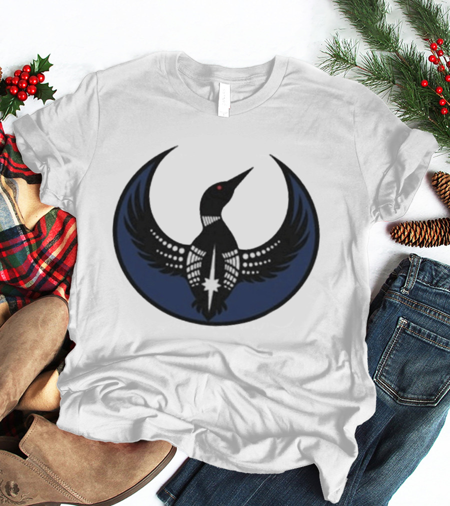 Minnesota Rebel Loon Starbird T-Shirt