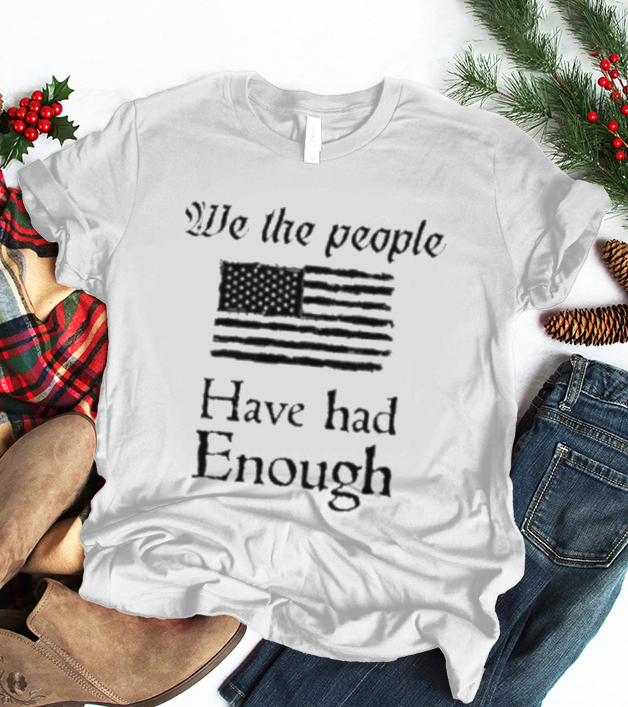 We The People American Flag Protest T-Shirt