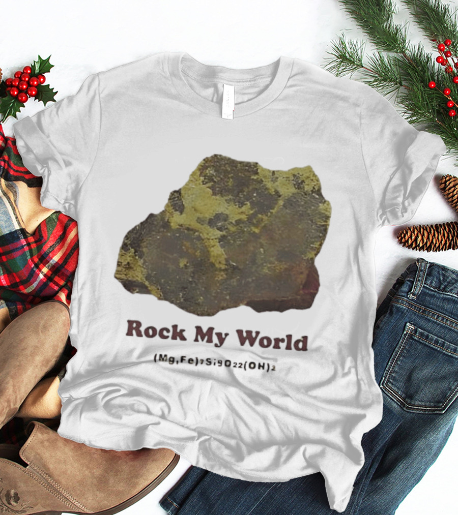 Rock My World MgFe Hydroxide Formula T-Shirt