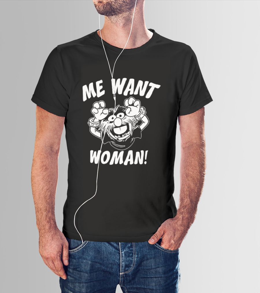 Animal Me Want Woman The Muppet Show T-Shirt