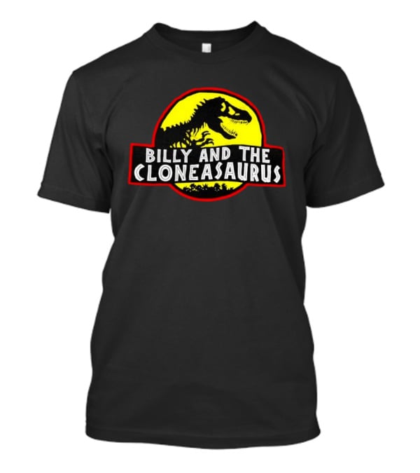 Billy And The Cloneasaurus Dinosaur Park T-Shirt