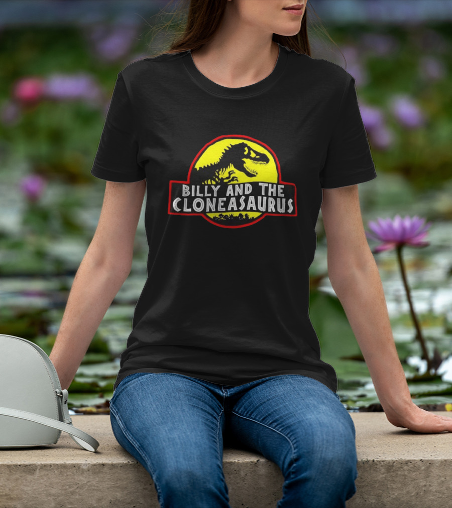 Billy And The Cloneasaurus Dinosaur Park T-Shirt