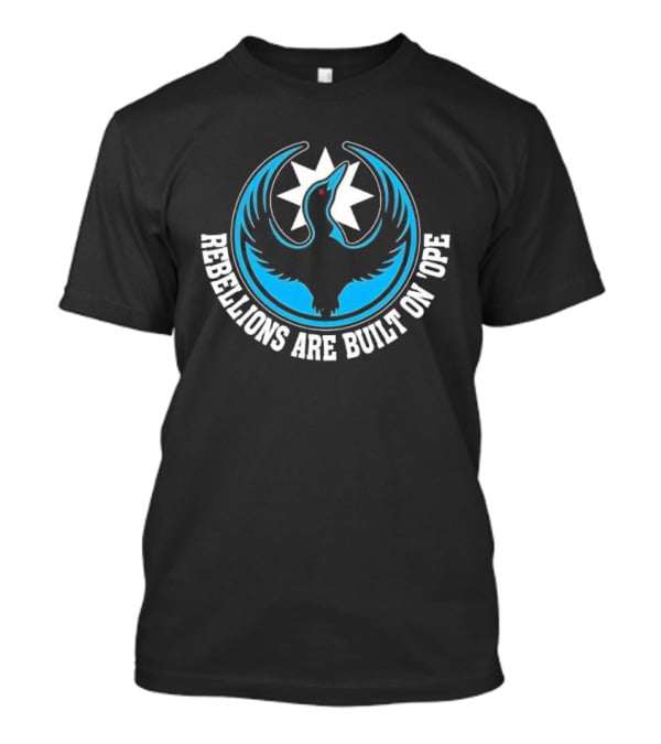 Rebellions Are Built On 'Ope Star Wars Inspired Phoenix Crest T-Shirt